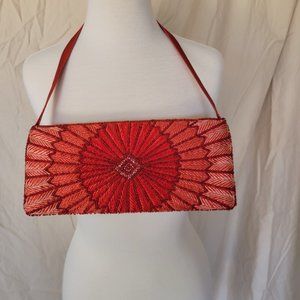 Red Beaded Bag